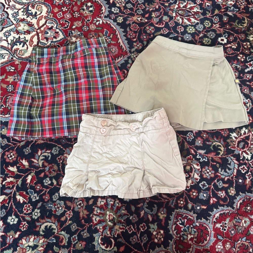 Three Primrose Uniform skorts